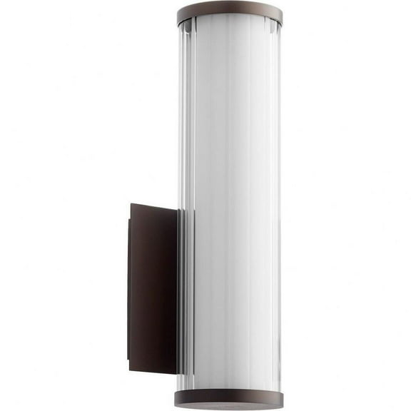 9W 1 Led Wall Mount in Transitional Style 5.13 inches Wide By 12.5 inches High-Oiled Bronze Finish Bailey Street Home 183-Bel-3399833