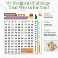 thumbnail image 5 of 100 Envelopes Money Saving Challenge Binder, to Save $5,050, 10,000 and $500, 100 Days, 52 Weeks and 30 Days Challenge Binder, A5 Money Saving Planner Cash Envelope Binder, 5 of 9