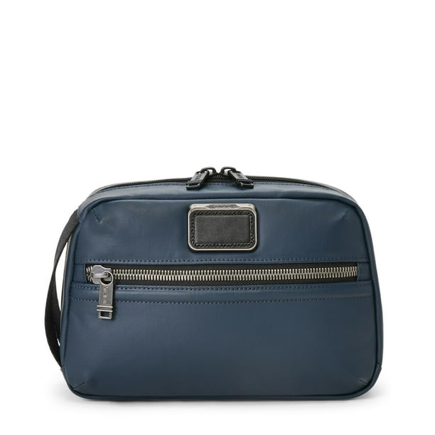 Estuche para cosméticos TUMI Response Travel Kit de lona azul marino