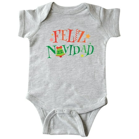 

Inktastic Feliz Navidad Christmas Gift Baby Boy or Baby Girl Bodysuit