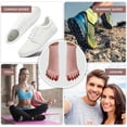 thumbnail image 6 of Happy Feet Toe Alignment Separator Socks, Prevent Foot Cramps and hammertoes, Toe Separator Massage Socks, 6 of 14
