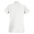 thumbnail image 2 of Fruit of the Loom Womens Lady Fit Short-Sleeved Polo Shirt, 2 of 4