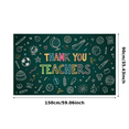 thumbnail image 3 of Chalkboard Design Thank You Teachers Banner Colorful School Decorations Classroom Party Event for Teacher Appreciation Celebration, 3 of 7