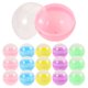 thumbnail image 1 of BRIGHTFUFU 50 Uds. Máquinas expendedoras de cápsulas transparentes redondas, contenedores de plástico, bolas de cápsulas rellenables, 1 of 8