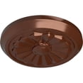thumbnail image 3 of Ekena Millwork 7 7/8"OD x 1 1/8"P Olivia Ceiling Medallion (Fits Canopies up to 2 1/8"), Hand-Painted Copper Penny, 3 of 7