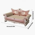 thumbnail image 5 of AOOOWER Interaction Cats Scratcher Sofa Corrugated Cardboard Scratching Couch Cats Bed Cats Health Claws Entertainment Toy, 5 of 12