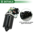 thumbnail image 5 of Unique Bargains Front Windshield Wiper Motor for Dodge for Ram 1500 2500 99-03 No.55155046AD, 5 of 7