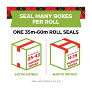 Scotch Sure Start Packaging Tape, Clear, 1.88 in x 54.6 yds, 8 Rolls