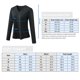 thumbnail image 3 of TFixol Camisas de entrenamiento para mujer sueltas de secado rápido con cuello en V elástico, 3 of 8