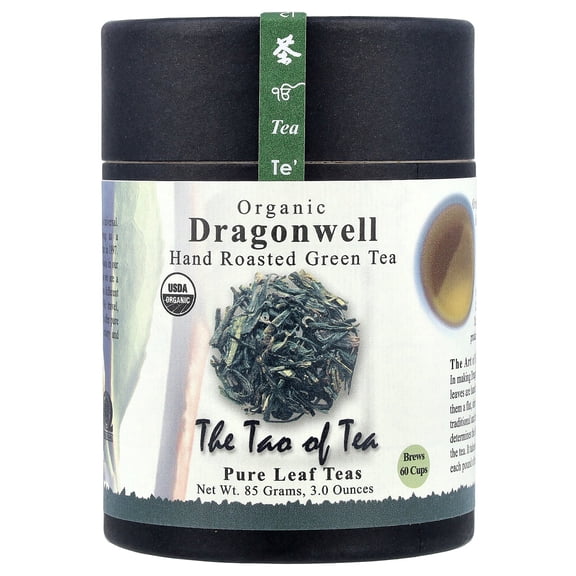 The Tao of Tea Organic Hand Roasted Green Tea, Dragonwell, 3 oz (85 g)