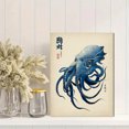 thumbnail image 2 of Japanese Octopus Canvas Wall Art 15.75x11.81 Inches, 2 of 8