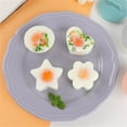 thumbnail image 6 of COM1950s Hard Boiled Egg Cooker 4Pcs Eggs Poacher Cups Eggs Bites Eggs Steam Poacher Cooker Breakfast Cooking Utensil for Hard Boiled Poached Scrambled Eggs Kitchen Tools with Brush, 6 of 9