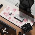 thumbnail image 2 of Long Mouse Pads for Desk,Pioneer Flower Floral Print Pattern Desk Mats on Top Of Desks, Desk Mouse Pad Extra Large with 3mm Non-Slip Base and Stitched Edge for Gaming,Office,Work,Home 35.4"x15.7", 2 of 6