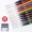 Fine tip 12 pcs, variant on 12 Colors Hand Lettering Pens, Calligraphy Pens, Brush Markers Set,Paint Marker for Beginners Writing, Art Drawings, Journaling