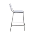 thumbnail image 4 of Milan Trevor Stackable Weave Back Counter Stool in White (Set of 2), 4 of 8
