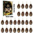 thumbnail image 3 of DAMAI Christmas Geode Animal Advent Calendar 2025, Multi-Purpose Lovely Animal Friends Ornaments Decoration Advent Countdown Calendar, 24 Pcs Mini Tree Hole Acrylic Pendant Gift for Friends, 3 of 8