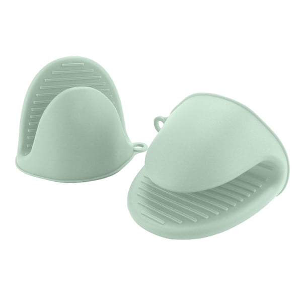 Clips de silicona de color sólido para el hogar Guantes para microondas Guantes protectores Guantes de silicona Guantes aislantes del calor
