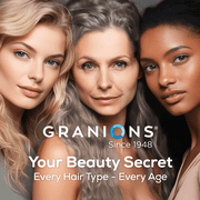 Granions Hair Growth Supplements - Biotin, Keratin & Amino Acids, Zinc & Selenium Pills - 90 Tablets