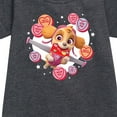 thumbnail image 2 of Paw Patrol - Skye Conversation Hearts - Toddler And Youth Girls Fleece Dress, 2 of 5