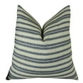 thumbnail image 1 of Plutus Stone Manor Indigo Coussin Fait Main, (20 Pouces x 36 Pouces King), 1 of 2