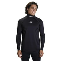 Bauer S22 Hockey Long Sleeve Neck Protect ADULT Shirt, Integrated Neck Guard