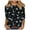 Multicolor Tops for Women_q, variant on CYMMPU Vintage Floral Printed 3/4 Length Sleeve Shirts Summer Fall Basic Tees Crewneck Fashion Tunic Tops Business Work Blouses 2025 Clothes for Women Multicolor M