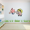 thumbnail image 2 of The Grim Adventures of Billy and Mandy Mad Wall Art Decal Vinyl Sticker Home Decor Sticker Vinyl Mural Baby Kids Room Bedroom Nursery Kindergarten School House Design Peel and Stick Mural 30x15 inch, 2 of 2