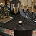 thumbnail image 4 of Spider Tea Light Candle Holders Halloween Decorations 1 Pack 6x2 Inch Halloween Candle Holder Candlestick Table Centerpiece for Halloween Dining Table Home Spooky Party Decor, 4 of 5