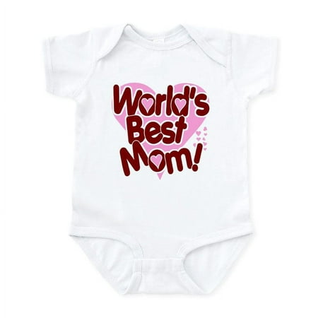 

CafePress - World s BEST Mom! Infant Bodysuit - Baby Light Bodysuit Size Newborn - 24 Months