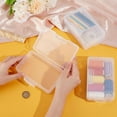 thumbnail image 3 of 6Pcs Rectangle Plastic Container Box 6.3x3.5x1.7Inch Small Clear Storage Organizer with Lids for DIY Beads Jewelry Small Craft Accessories Office Supplies, 3 of 6