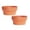 A736 Red L 2Pack, variant on 2Pcs Imitation Terracotta Pot For Succulent Planter With Hole Cactus Containers Indoor Garden Bonsai Pots Flower Pots