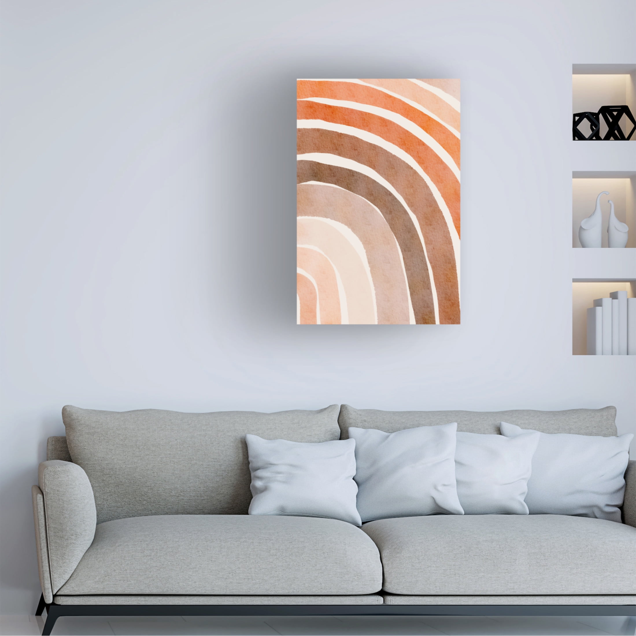 Trademark Fine Art Melloi Art Prints 1184 Canvas Wall Art