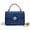 Royal Blue, variant on MKF Collection Mae Women Mini Fashion Crossbody Bag, Stylish Faux Crocodile-Embossed Top Handle by Mia K - Royal Blue