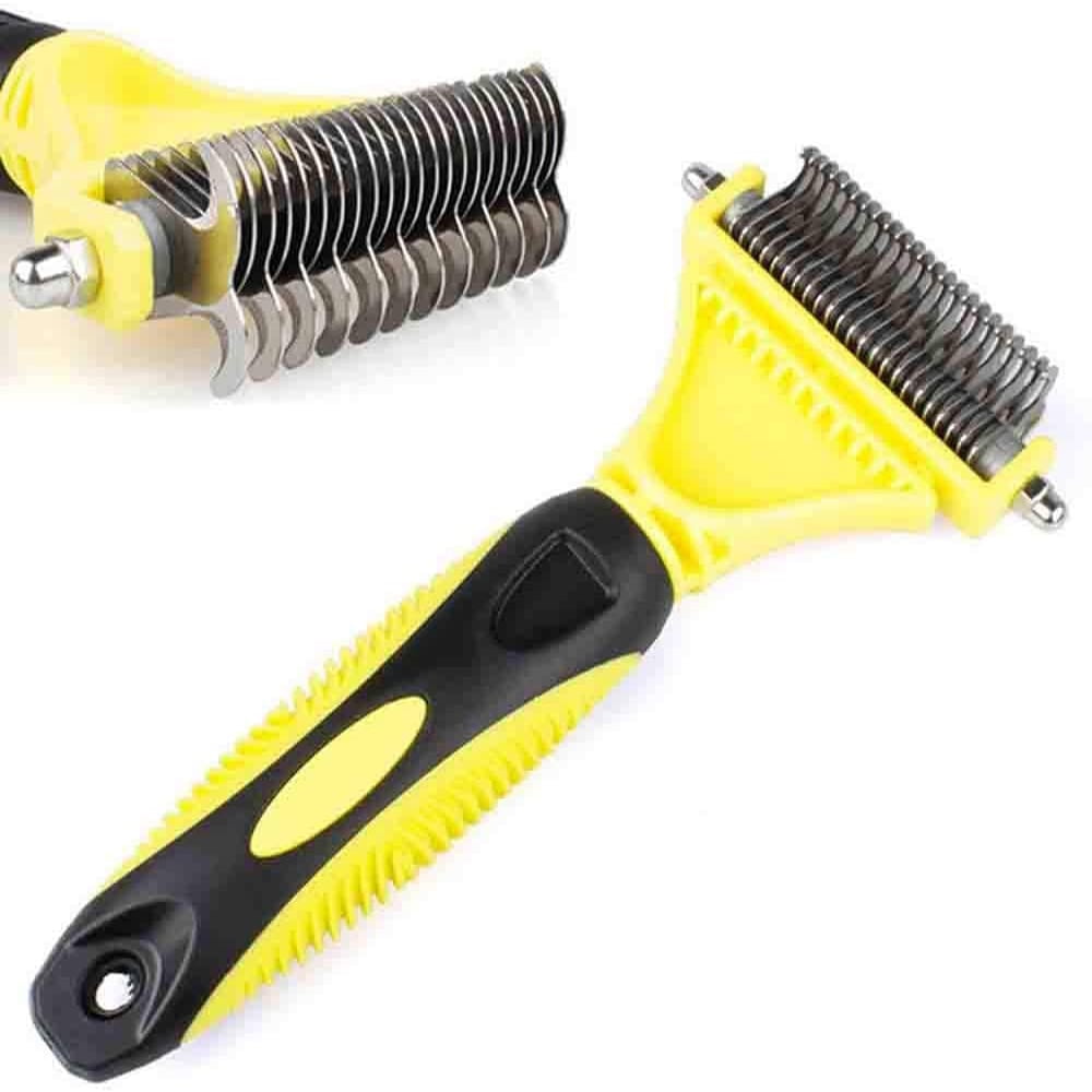 dog comb and brush