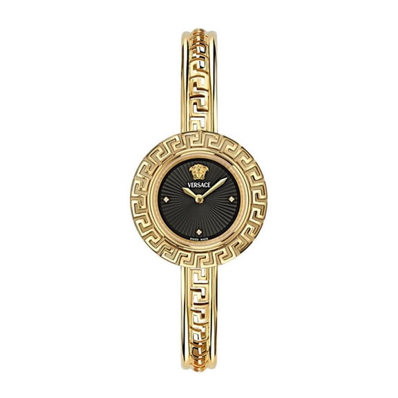 Versace La Greca Women's Black Dial Quartz Watch VE8C00524
