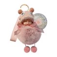 thumbnail image 4 of Lovely Simulation Plush Squint Doll Valentines Day Rose, 4 of 8