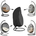 thumbnail image 4 of Patio Hanging Chair Covers Large Wicker Egg Swing Chair Covers Waterproof Cover for Patio Hanging Egg Swing Chair Oxford Outdoor Furniture Protector Well-Suited B, 4 of 8