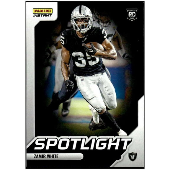 NFL 2022 Instant Football Spotlight Rookies   Zamir White Trading Card #33 (Rookie) (Panini)