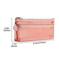 thumbnail image 2 of Tyidzon Mesh Zipper Pouch Bags Transparent Mesh Pencil Pouch, Double-Layer Large Capacity Zipper Storage Bag for Class Room College Cosmetics Makeup Travel Office Supplies, 2 of 8