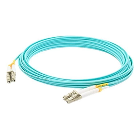 UPC: 0821455037898 | AddOn 3m Laser Optimized Multi-Mode Fiber (LOMM) Duplex SC/LC OM3 Aqua Patch Cable
