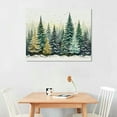 thumbnail image 2 of Nawypu Christmas Tree Print, Winter Landscape, Watercolor Christmas Tree Painting Print, Pine Tree Art, Farmhouse Christmas wall art, Winter Wall Art, 2 of 4