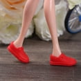 thumbnail image 5 of 24 Styles Foot Length 2.2cm Plastic Female 1/6 Dolls Boot Doll Shoes Accessories High Heels Shoes 6, 5 of 8