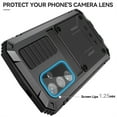 thumbnail image 3 of ELEHOLD for Samsung Galaxy S24 Plus Case,Outdoor Sports Military Heavy Duty Full Body Cover with Built in Screen Protector Hidden Kickstand Shockproof Dustproof Case for Samsung S24 Plus,Black, 3 of 9