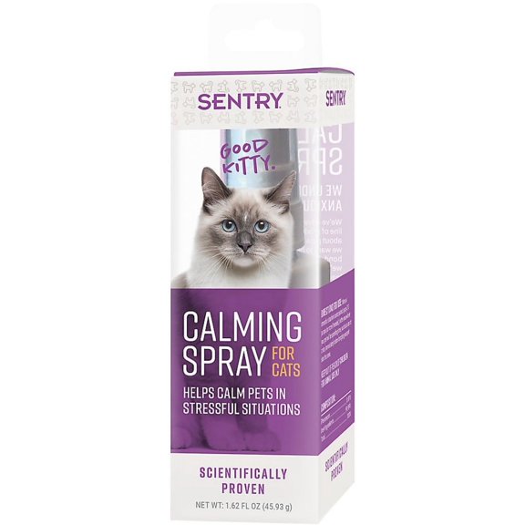 Sentry Calming Spray for Cats Helps Calm Pets in Stressful Situations