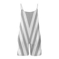 thumbnail image 4 of IROINNID On Sale Jumpsuit Shorts for Women Summer Sleeveless Suspender Jumpsuit,Gray, 4 of 5