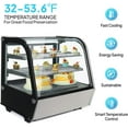 thumbnail image 3 of Zzistar Commercial Vitrine Réfrigérée en Acier Inoxydable 430, 3 of 6