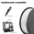 thumbnail image 2 of Filamento para impresora 3D Zonar FIL3D-B Color Blanco Carrete De 1 Kg, 2 of 6