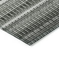 thumbnail image 4 of Addison Rugs Chantille Indoor/Outdoor Transitional Stripes Gray Washable Rectangle Rug, 3' x 5', 4 of 6