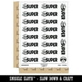 thumbnail image 2 of Super Caped Dog Teacher Student School Sticker Set - White - Matte Finish - 2.00" Large, 2 of 7