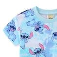 thumbnail image 4 of Disney Lilo & Stitch Short Sleeve T-Shirt and French Terry Shorts Set (Girls), 2 Piece Set, Sizes 4-12, 4 of 7